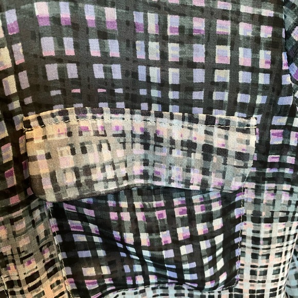 Sheer Button Down - Picture 4 of 4